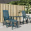 Berkfield Sun Lounger Green Plastic 1