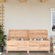 Berkfield Garden Storage Box 198.5x50x56.5 cm Solid Wood Fir