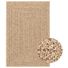 Berkfield Rug ZIZUR 200x290 cm Jute Look Indoor and Outdoor