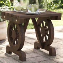 Berkfield Garden Footstool 40x36.5x38.5 cm Solid Wood Fir