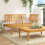 Berkfield Garden Pallet Corner Sofa Solid Wood Acacia 1