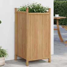 Berkfield Planter 40x40x80 cm Bamboo