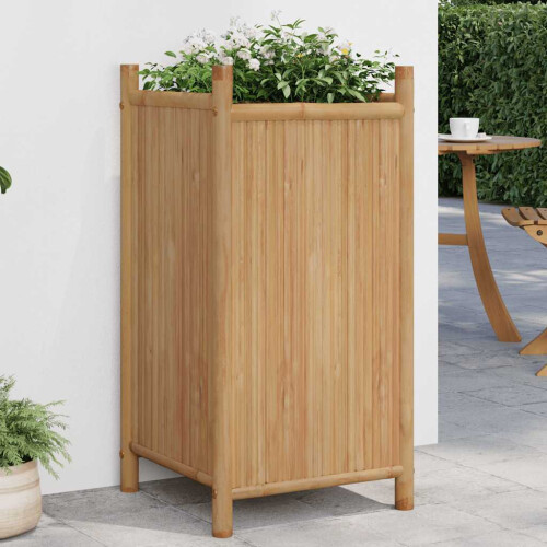 Berkfield Planter 40x40x80 cm Bamboo
