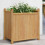 Berkfield Planter 50x30x50 cm Bamboo 1