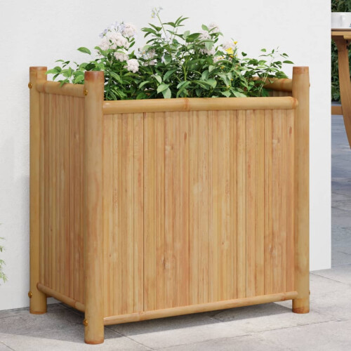 Berkfield Planter 50x30x50 cm Bamboo