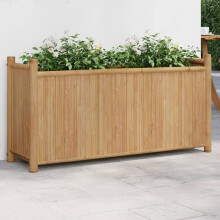 Berkfield Planter 100x30x50 cm Bamboo