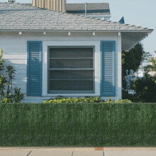 Berkfield Artificial Grass Fence Green 1x10 m