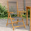 Berkfield Garden Chairs 2 pcs Grey Solid Wood Acacia and Polypropylene 1