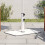Berkfield Parasol Base for ò32/38/48 mm Poles 15 kg Rectangular 1