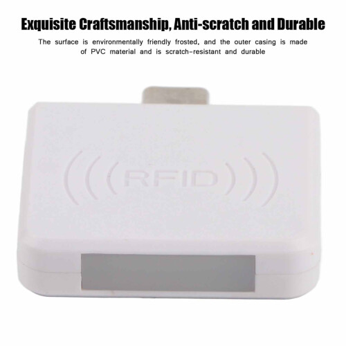 Mobile Phone NFC Card Reader Contactless ID White Mini Type C High Frequency 2