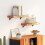 Berkfield Wall Shelf 60x30x2.5 cm Rectangular Solid Wood Acacia Live Edge 1
