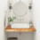 Berkfield Bathroom Countertop 60x60x2.5 cm Square Solid Wood Acacia 1
