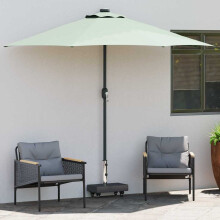 Berkfield Parasol Base Black 45 x 25 x 45 cm Granite
