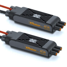 2pcs XRotor Pro 40A Brushless ESC Compatible with Hobbywing for FPV Drone, 36S No BEC Version B No Wire, Stable Power Control