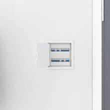 Berkfield Access Panels 2 pcs White 15 x 15 cm ABS Plastic