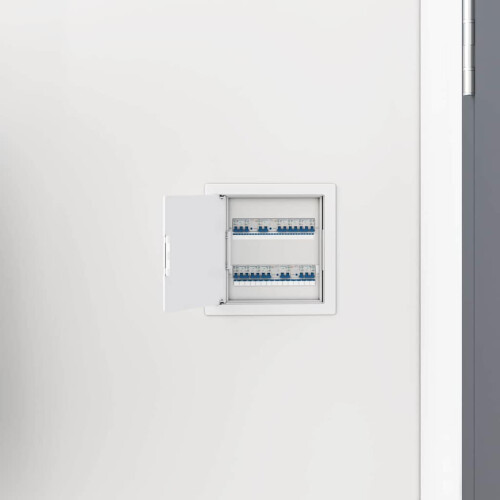 Berkfield Access Panels 2 pcs White 15 x 15 cm ABS Plastic