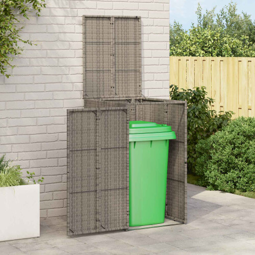 Berkfield Box Garbage Bin Box Grey 65 x 80 x 115 cm Polyethylene