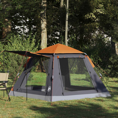 Berkfield Instant Tent with Rainfly 3-Person Quick-Release 185T Polyester