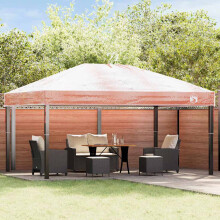 Berkfield Gazebo Cover Replacement Transparent 400 x 300 x 32 cm PVC