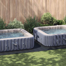 Berkfield Pool Ground Sheet Black 750 x 372 x 0.1 cm Non-woven Fabric