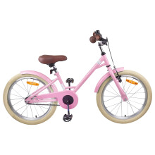 Berkfield Kids Bike 18 Inches for 5-7 Years Old Light Pink