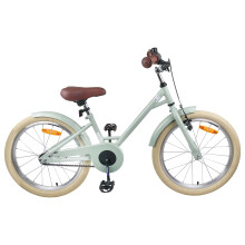Berkfield Kids Bike 18 Inches for 5-7 Years Old Light Green