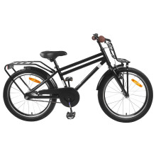 Berkfield Kids Bike 22'' for 7-12 Years Old Black