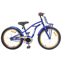 Berkfield Kids Bike 22'' for 7-12 Years Old Dark Blue