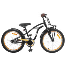 Berkfield Kids Bike 22'' for 7-12 Years Old Black