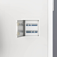 Berkfield Access Panel 2 pcs White 23 x 23 x 3 cm Steel