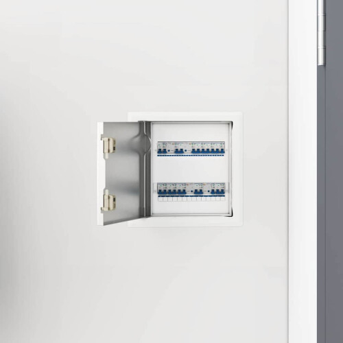 Berkfield Access Panel 2 pcs White 23 x 23 x 3 cm Steel
