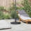 Berkfield Parasol Base Dark Grey 48 x 48 x 32 cm 1