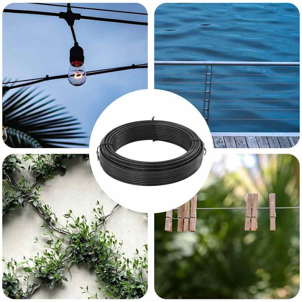 Berkfield Fence Binding Wire Anthracite 33 M Pvc 8339127959437