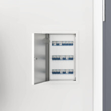 Berkfield Access Panel White 33 x 23 x 3 cm Steel