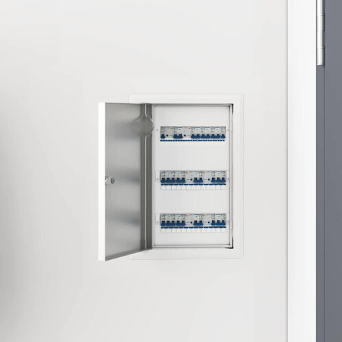 Berkfield Access Panel White 33 x 23 x 3 cm Steel