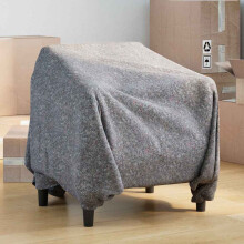 Berkfield Moving Blankets 5 pcs Grey 150 x 200 cm Fabric