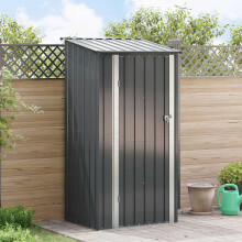 Berkfield Garden Sheds Anthracite 103 x 86 x 200 cm Metal