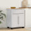Berkfield Kitchen Trolley FLORO White 72.5 x 45 x 80 cm Solid Pine Wood 1