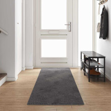 Berkfield Carpet Runner Grey 80 x 400 cm 100% Polypropylene Tuft