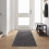 Berkfield Carpet Runner Grey 80 x 400 cm 100% Polypropylene Tuft 1