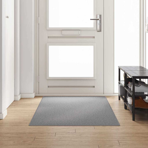 Berkfield Carpet Runner Light Grey 100 x 250 cm 100% Polypropylene
