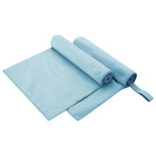 Berkfield Sports Towels 2 pcs Blue 100 x 50 cm Polyester and polyamide