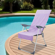 Berkfield Outdoor Chair Towels 2 pcs Purple 130 x 60 cm