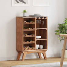 Berkfield Rack Brown 60 x 30 x 90 cm Solid Reclaim Wood