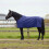 Berkfield Horse Blanket Full Navy Blue 75 cm Polyester 1
