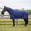 Berkfield Horse Blanket Full Navy Blue 105 cm Polyester 1