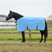 Berkfield Horse Blanket Full Aqua 105 cm Polyester