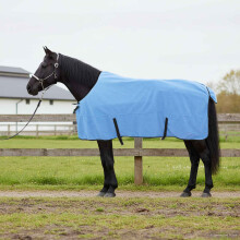 Berkfield Horse Blanket Full Aqua 165 cm Polyester