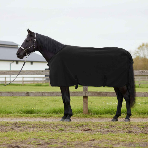 Berkfield Horse Blanket Black 105 cm Polyester