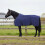 Berkfield Horse Blanket Navy Blue 165 cm Polyester 1